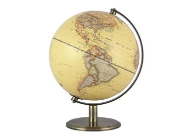 גלובוס שולחני עם מפה טופוגרפית הררית - קוטר 20 ס"מ