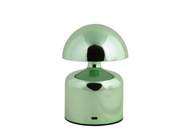 מנורת שולחן לד ממתכת דגם Impeto ירוק כהה