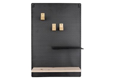 לוח ממתכת ממו מעוצב עם מדפים 