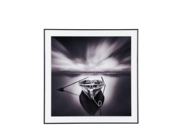 תמונה מעוצבת בשחור לבן דגם הסירה הנודדת