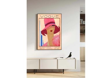 תמונה מקנבס 50x75 ס"מ דגם Vogue May 1927