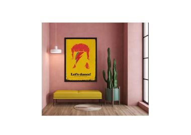 תמונה מקנבס 50x75 ס"מ דגם David Bowie