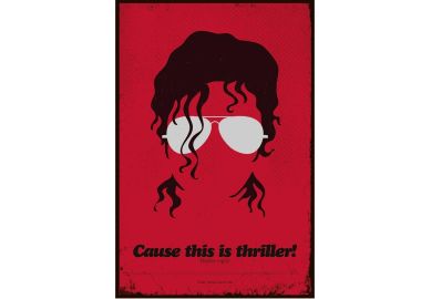 תמונה מקנבס 50x75 ס"מ דגם Michael Jackson