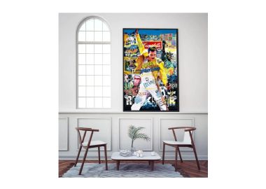 תמונה מקנבס גדולה 80x120 ס"מ דגם Queen