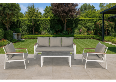 פינת ישיבה מאלומיניום דגם קדם