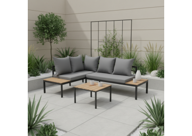 מערכת ישיבה פינתית לגינה דגם אגם PLAYA