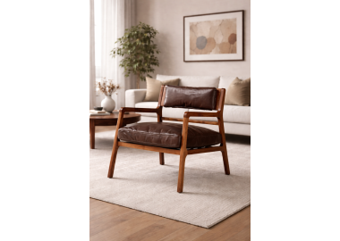 כורסאת עור דגם סידני