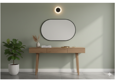 מראה אובלית 80 ס"מ