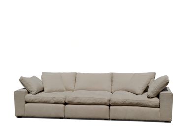 ספה 250 ס"מ דגם ROYAL צבע בז'