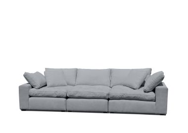 ספה 300 ס"מ דגם ROYAL צבע אפור