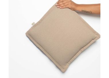 כרית נוי כולל מילוי 45x45 ס"מ דגם הוואנה צבע בז'