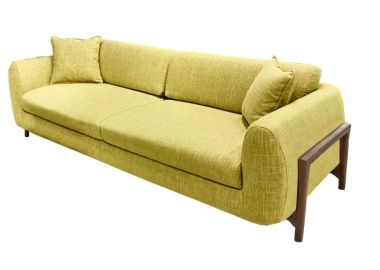 ספה באורך 300 ס"מ דגם MOZART בגוון צהוב