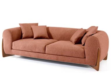 ספה באורך 300 ס"מ דגם ORCHID בגוון ורוד