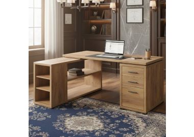 שולחן עבודה פינתי דגם יובל