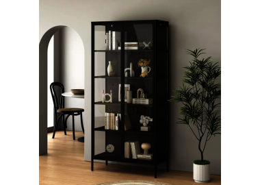 ויטרינה מעוצבת LUCIEN צבע שחור