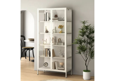 ויטרינה מעוצבת LUCIEN צבע לבן