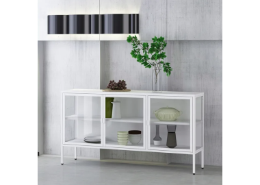 מזנון ויטרינה מעוצבת ESSENCE צבע לבן