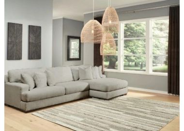 ספה פינתית דגם MILANO בגוון אפור בהיר