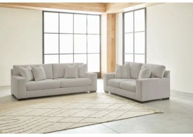 סט ספות 2+3 דגם MILANO בגוון אפור בהיר