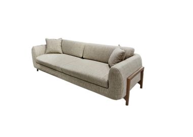 ספה באורך 300 ס"מ דגם MOZART בגוון אפור