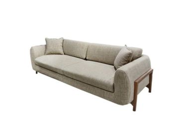 ספה באורך 200 ס"מ דגם MOZART בגוון אפור