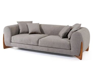 ספה באורך 200 ס"מ דגם ORCHID בגוון אפור