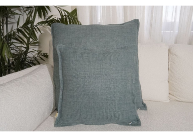  כרית נוי כולל מילוי 60x60 דגם דורון צבע טורקיז