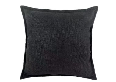 כרית נוי כולל מילוי 45x45 דגם דורון צבע שחור