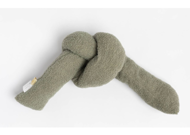 כרית נוי בצורת קשר כולל מילוי דגם ונדל צבע מרווה