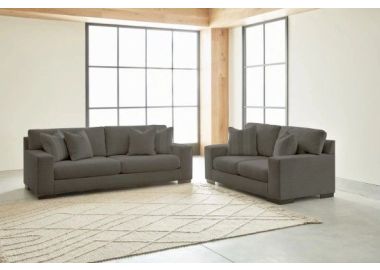 סט ספות 2+3 דגם MILANO בגוון אפור כהה