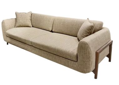 ספה באורך 300 ס"מ דגם MOZART בגוון מוקה