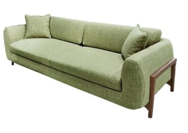 ספה באורך 200 ס"מ דגם MOZART בגוון ירוק