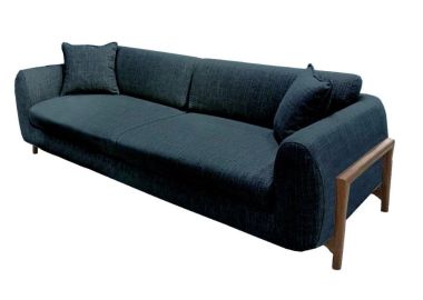 ספה באורך 250 ס"מ דגם MOZART בגוון כחול