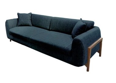 ספה באורך 300 ס"מ דגם MOZART בגוון כחול