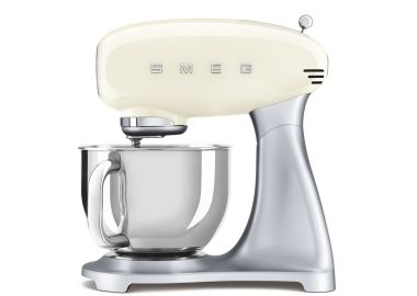 מיקסר עמידה יוקרתי ומעוצב דגם SMF02 מבית Smeg קרם משולב