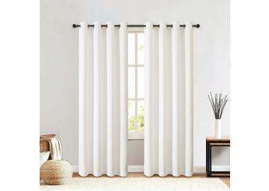 וילון סאן בלוק 140x250 ס"מ צבע שמנת