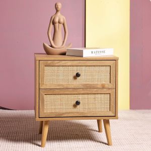 שידה 48*39 ס"מ בגוון טבעי דגם CLEAR