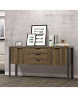 שידת קונוסלה מעוצבת דגם טיאנה בגוון אגוז מיושן