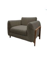 כורסאת דגם MOZART בגוון אפור כהה