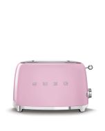 מצנם קופץ ל2 פרוסות 950W מבית SMEG צבע ורוד דגם TSF01