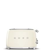 מצנם קופץ ל4 פרוסות 2000W מבית SMEG שמנת / קרם דגם TSF03 
