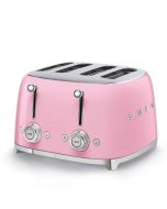 מצנם קופץ ל4 פרוסות 2000W מבית SMEG צבע ורוד דגם TSF03