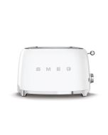 מצנם קופץ ל2 פרוסות 950W מבית SMEG צבע לבן דגם TSF01