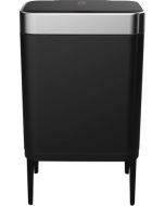 פח 40 ליטר עם חיישן עליון דגם OLA צבע שחור
