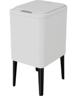 פח לחיצה מעוצב 8 ליטר דגם Bonanz צבע לבן