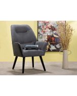 כורסא בד בגוון אפור דגם SIKI