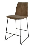 כסא בר בד בגוון חום דגם מייסון