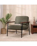 כורסא בד בגוון ירוק דגם ג'וזפין