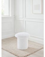 הדום בד עגול קוטר 43 ס"מ גוון בז' דגם מאשי