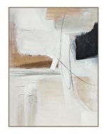 ציור 120*90 ס"מ גוון לבן דגם סטינג 2